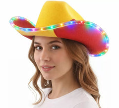Spain Cowboy Hat with Light