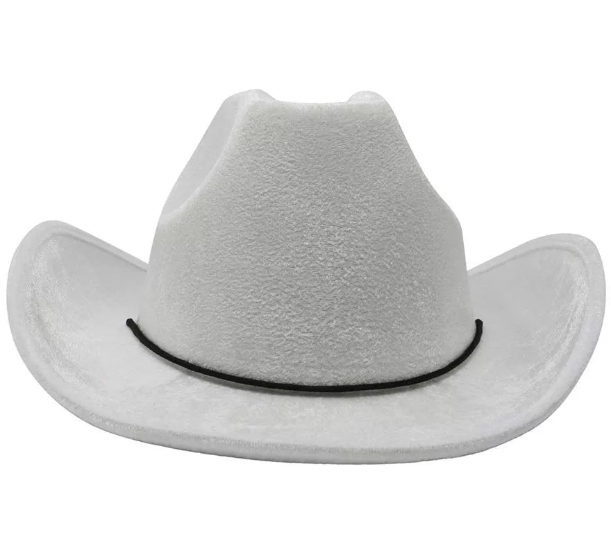 Translation missing: en.Sombrero Vaquero o Cowboy de fieltro blanco