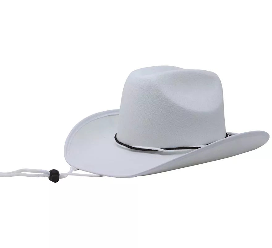 Translation missing: en.Sombrero Vaquero o Cowboy de fieltro blanco