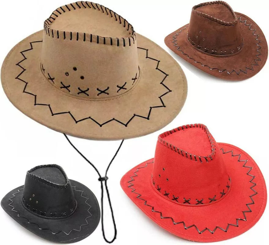 Translation missing: en.Sombrero Vaquero o Cowboy para adultos en varios colores