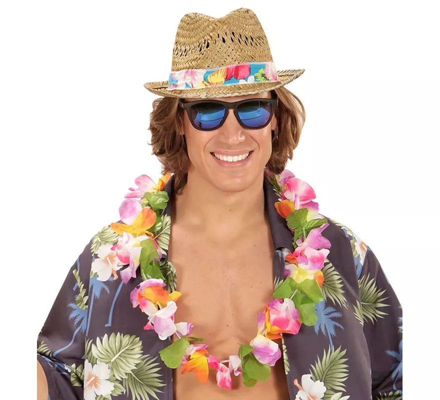 Translation missing: en.Sombrero Veraniego con Cinta de Flores para adultos
