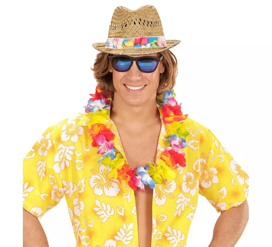 Translation missing: en.Sombrero Veraniego con Cinta de Flores para adultos