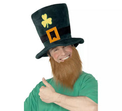 St. Patrick's Leprechaun Hat and Beard