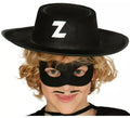 Sombrero Zorro fieltro infantil
