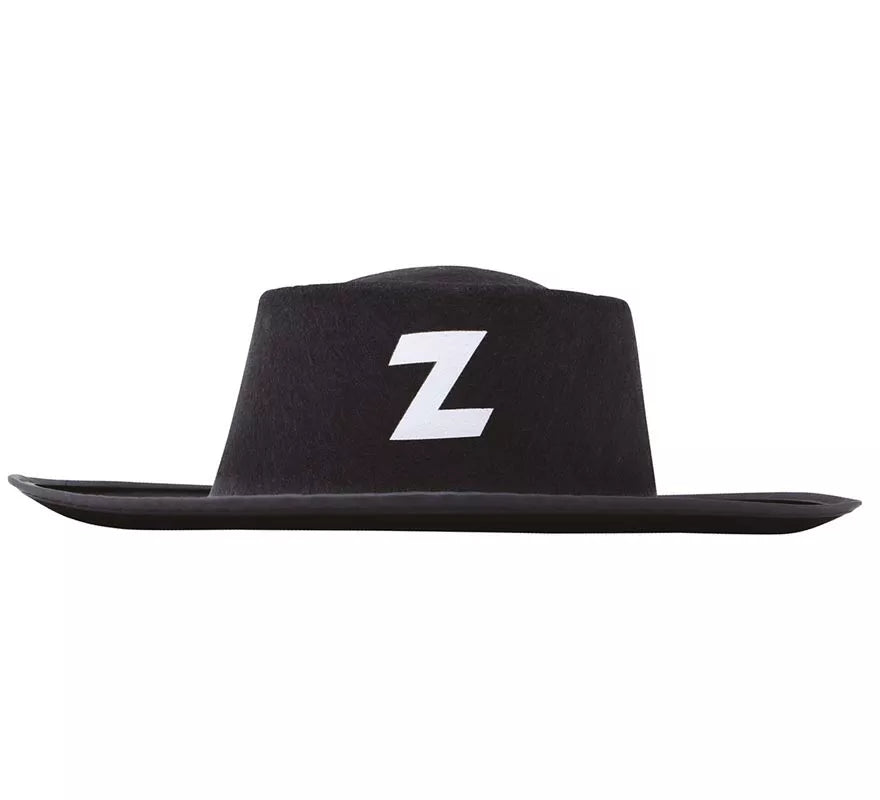 Sombrero Zorro fieltro infantil