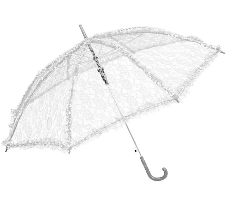 Sombrilla de Encaje de 90 cm de diámetro en varios colores