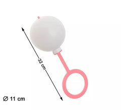 Rattle 32 X 15 cm Pink