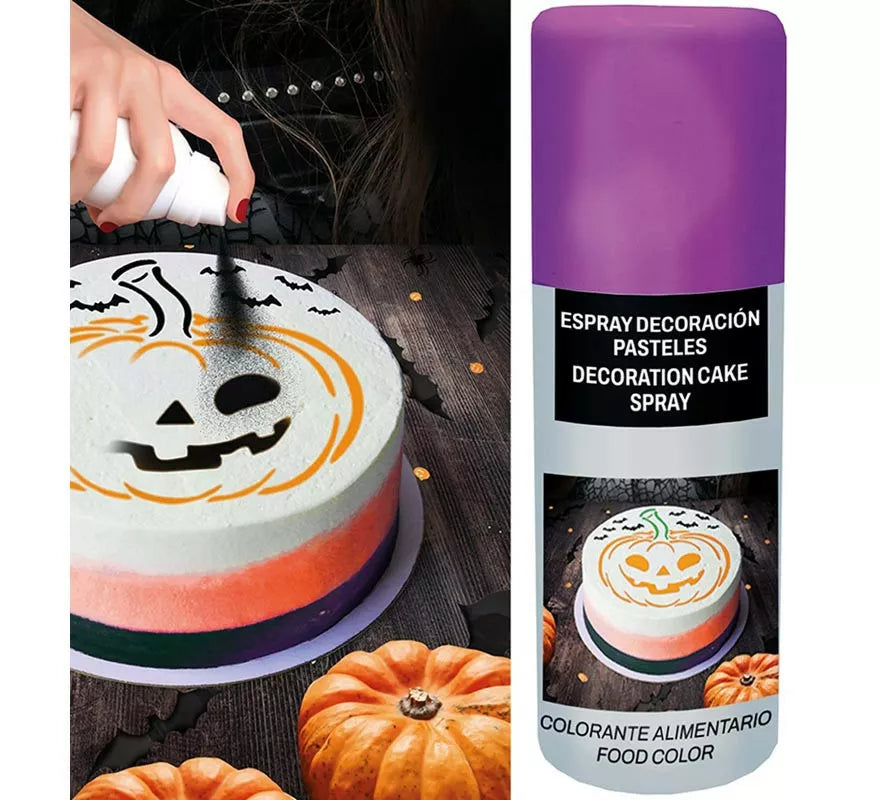 Spray Decoración Pasteles lila 100 ml