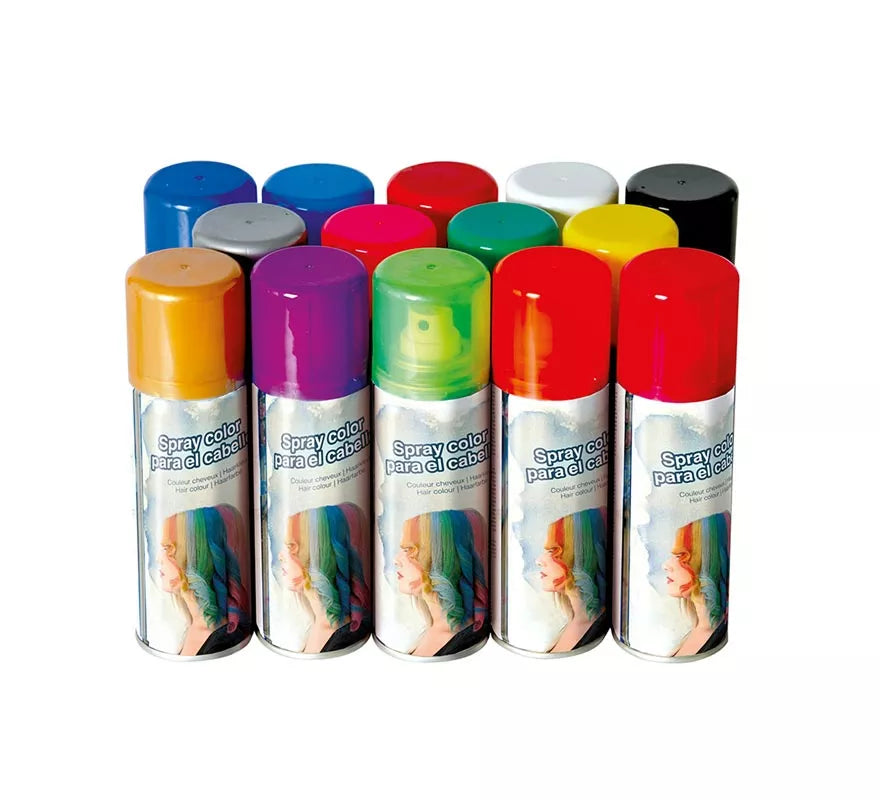 Spray para Cabello 125 ml de colores surtidos