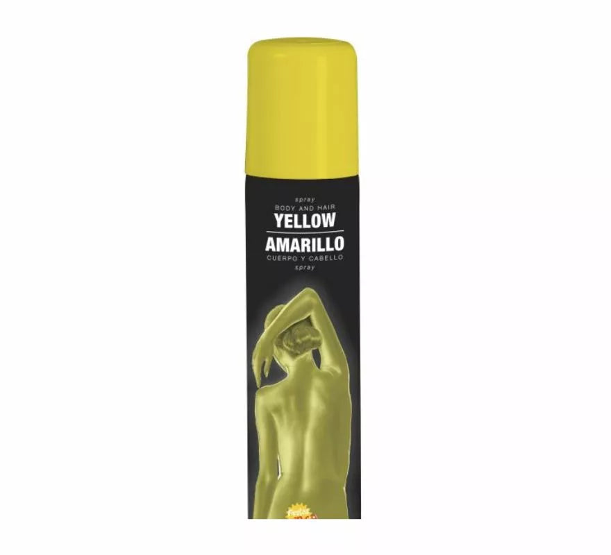 Spray para cuerpo y pelo en varios colores 75 ml