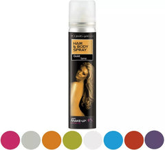 Fluorescent Body and Hair Paint Spray in various colors