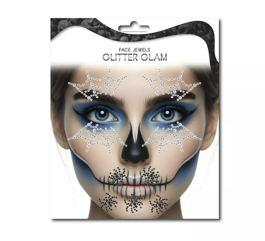 Translation missing: en.Sticker Fashion gemas faciales telaraña