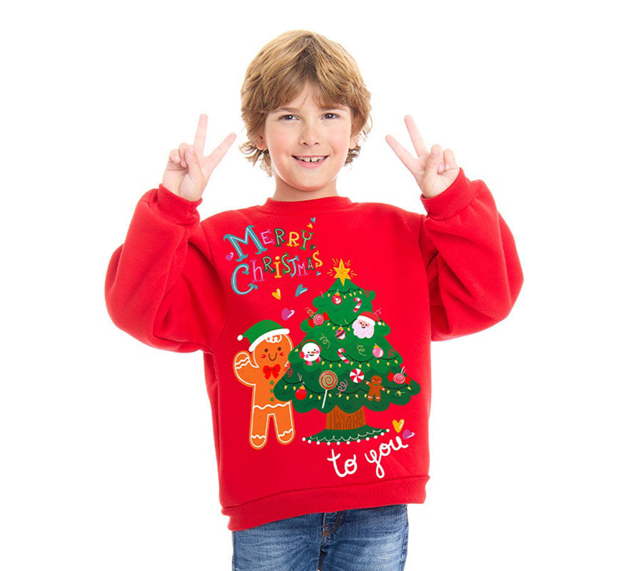 Translation missing: en.Sudadera Merry Christmas para niños
