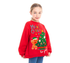 Merry Christmas sweatshirt for children