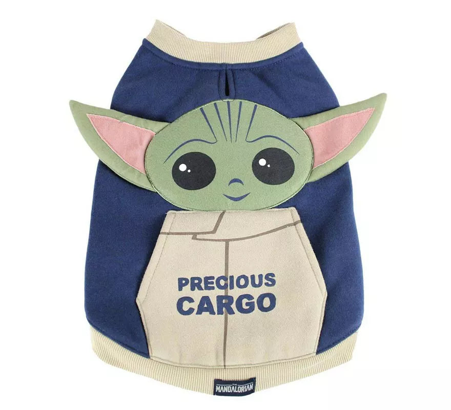 Sudadera para Perro Baby Yoda de The Mandalorian Star Wars