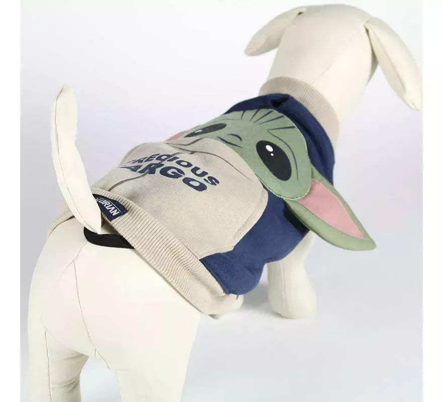 Sudadera para Perro Baby Yoda de The Mandalorian Star Wars