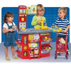 Toy Supermarket with Cart