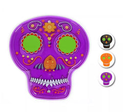 Day of the Dead board in assorted colors 22.5x21 cm