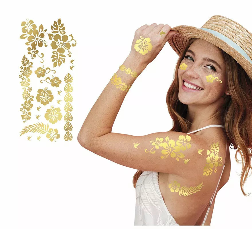 Translation missing: en.Tattoo Oro de Flores