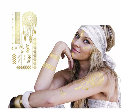 Tattoo Oro de Hippie