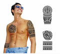 Tattoos Negro de Figuras Circulares