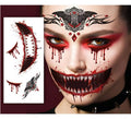 Tatuaje Facial Vampiro