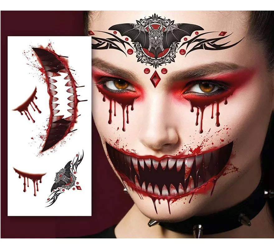 Translation missing: en.Tatuaje Facial Vampiro