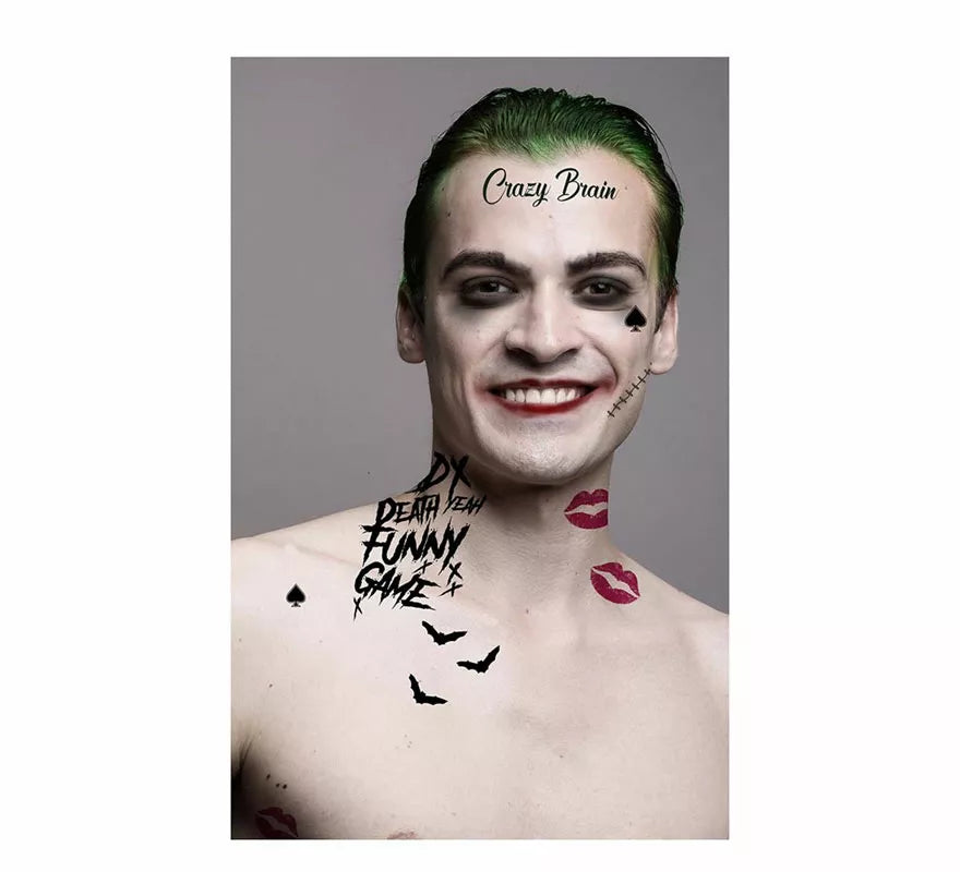 Translation missing: en.Tatuajes de Mr Smile de 30x14 cm
