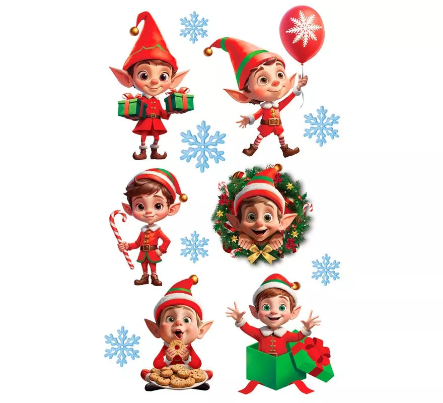 Tatuajes Elfos de Navidad