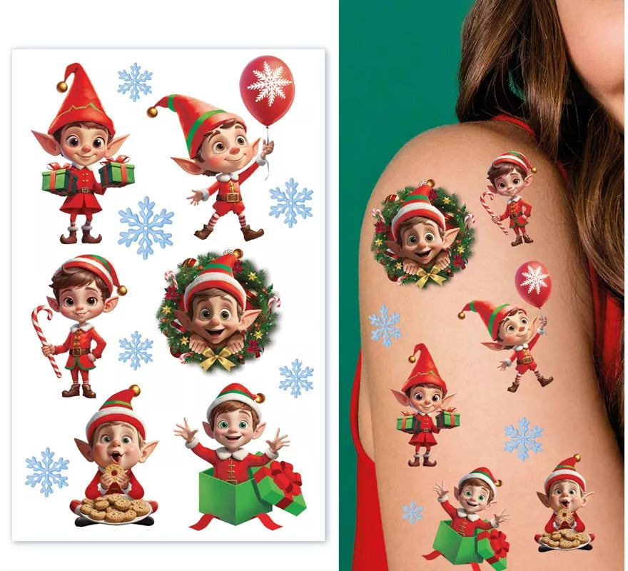 Tatuajes Elfos de Navidad
