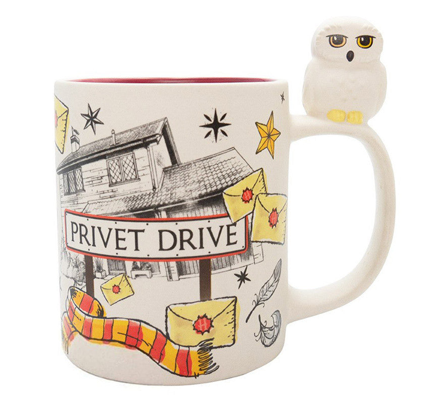 Translation missing: en.Taza 3D Hedwig y Privet Drive Harry Potter