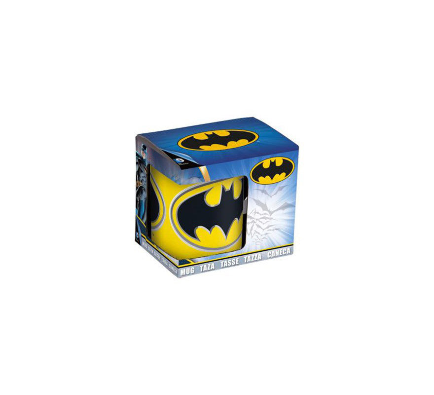 Translation missing: en.Taza Batman Dc Logo Amarillo