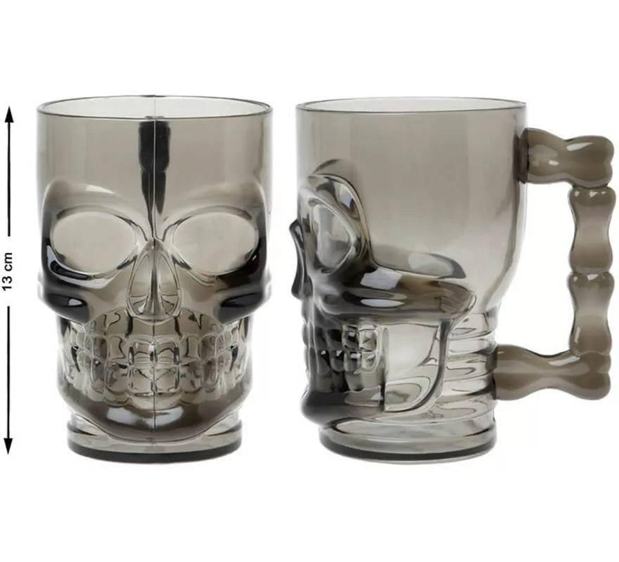 Taza de Esqueleto 13 cm en 2 colores surtidos