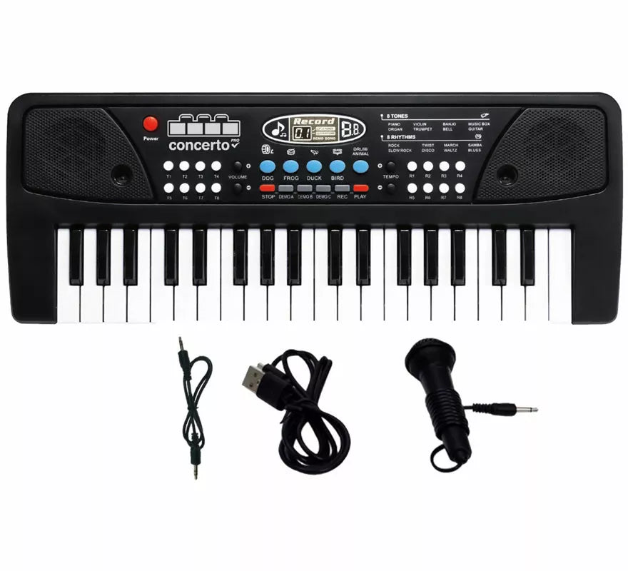 Translation missing: en.Teclado Electrónico de 37 Teclas con Micrófono USB