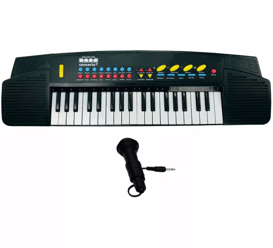 Translation missing: en.Teclado Electrónico de 37 Teclas con Micrófono USB y Función Profesor