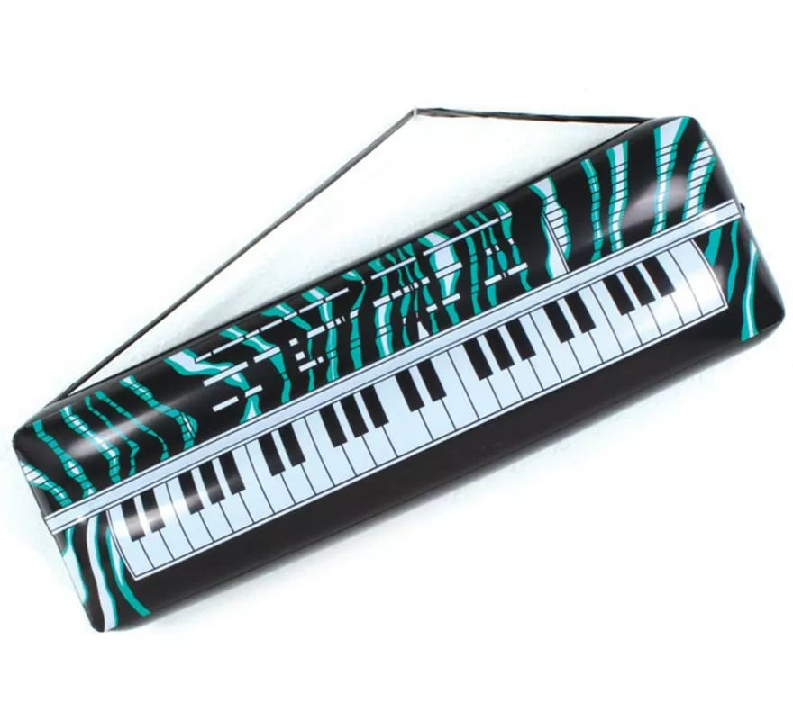Translation missing: en.Teclado Hinchable negro y azul de 70 cm