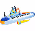 Teclado Musical Electrónico de 32 Teclas con Micrófono Bluey