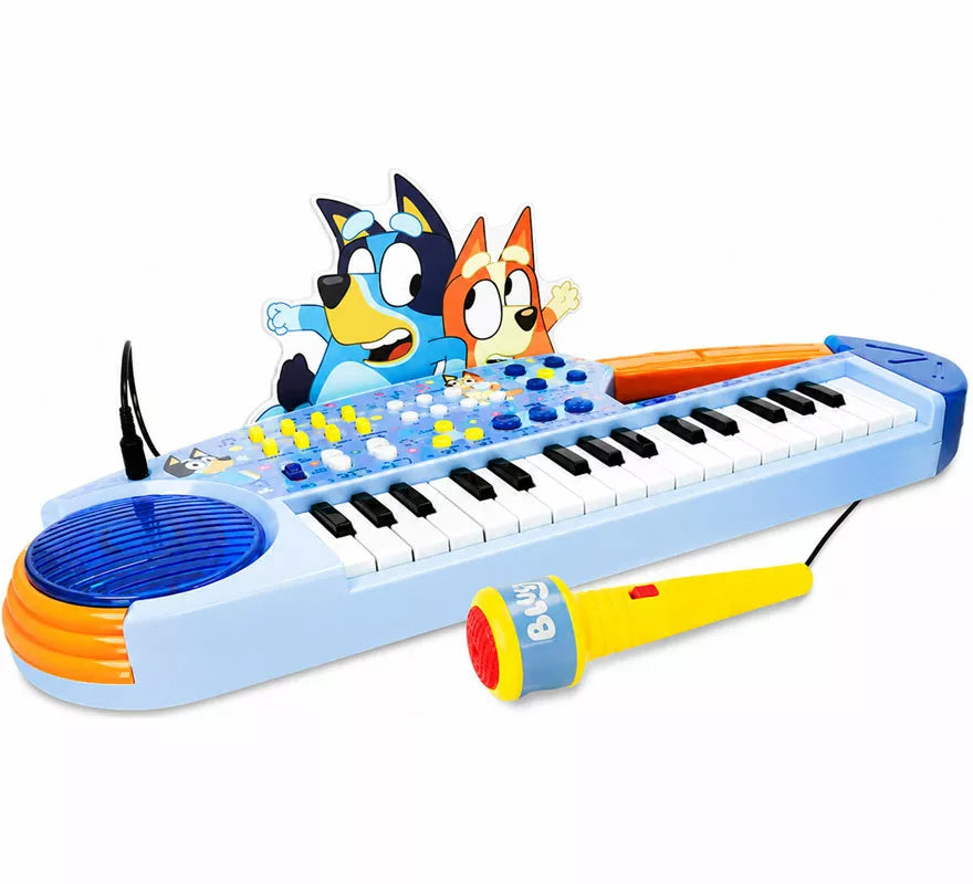 Translation missing: en.Teclado Musical Electrónico de 32 Teclas con Micrófono Bluey