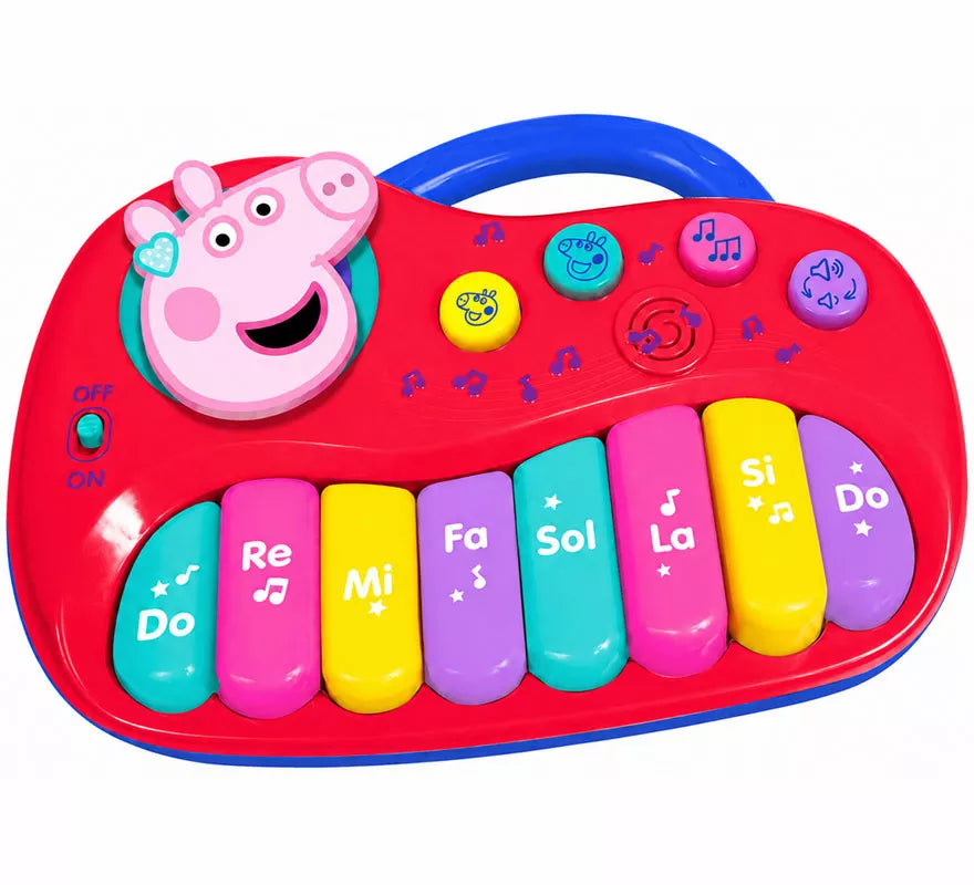 Translation missing: en.Teclado Musical Peppa Pig Electrónico