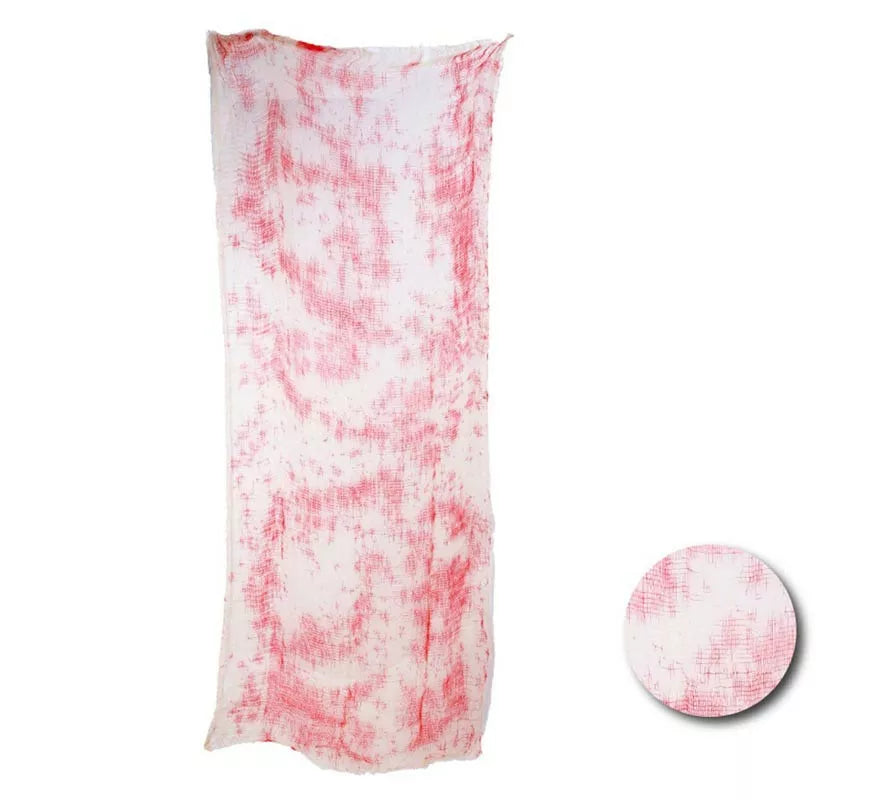 Translation missing: en.Tela beige con Sangre falsa decorativa de 0,76x1,83 m