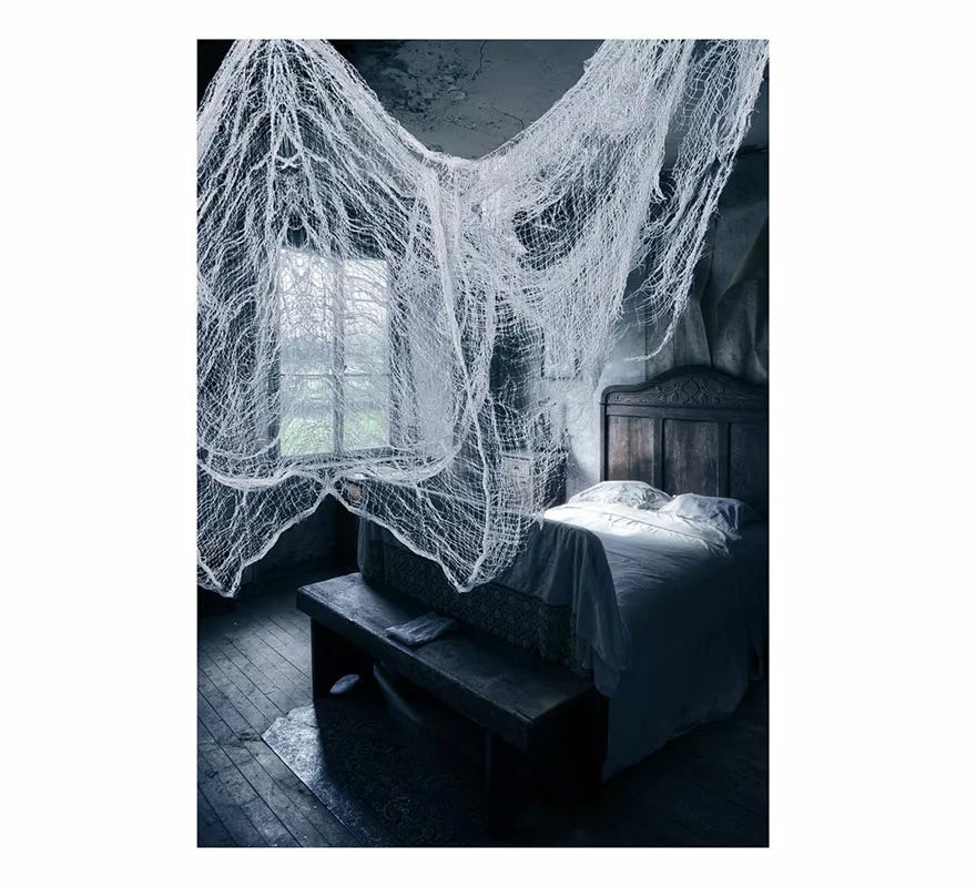 Tela Blanca Decorativa de 76X228 cm