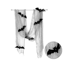 Tessuto con Pipistrelli composto da 7 pezzi
