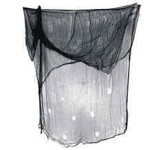 Decorative Black Fabric of 200X500 cm