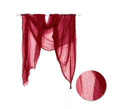 75x300cm dark red fabric