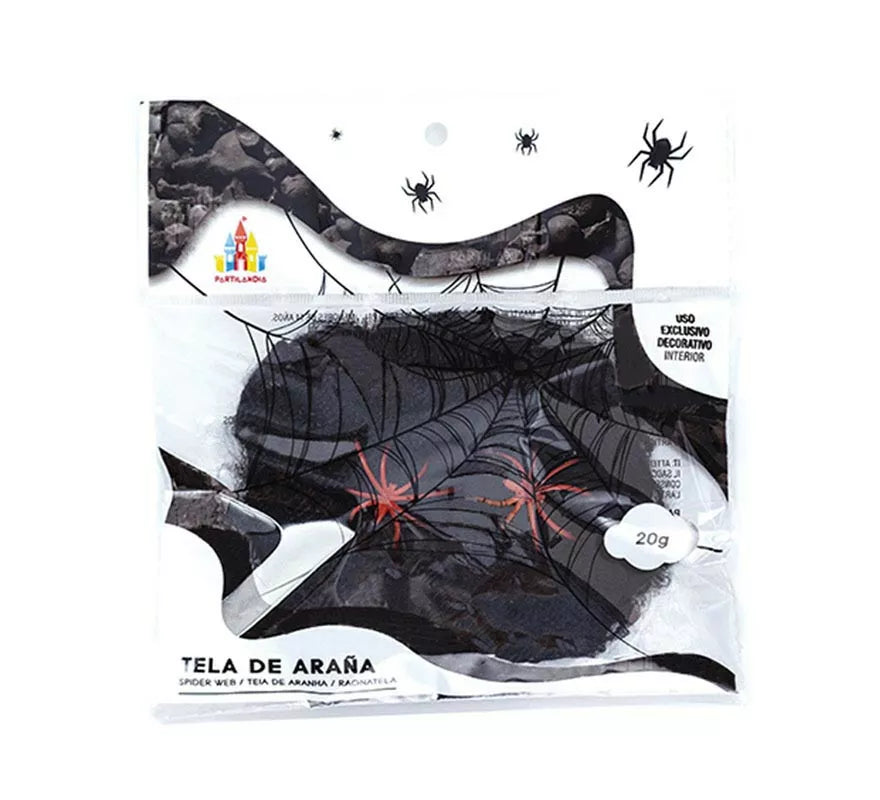 Translation missing: en.Telaraña con arañas de 20 g en varios colores