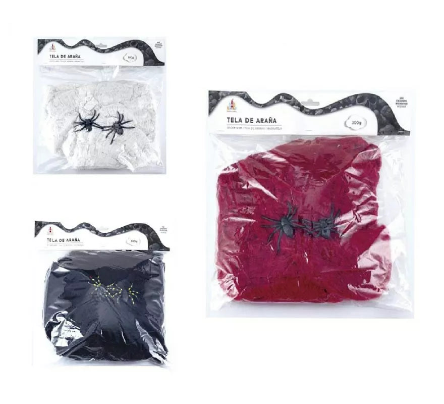 Translation missing: en.Telaraña con arañas de 300 g en varios colores