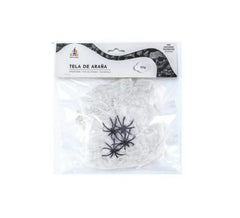 Cobweb with 50 g spiders in various colors