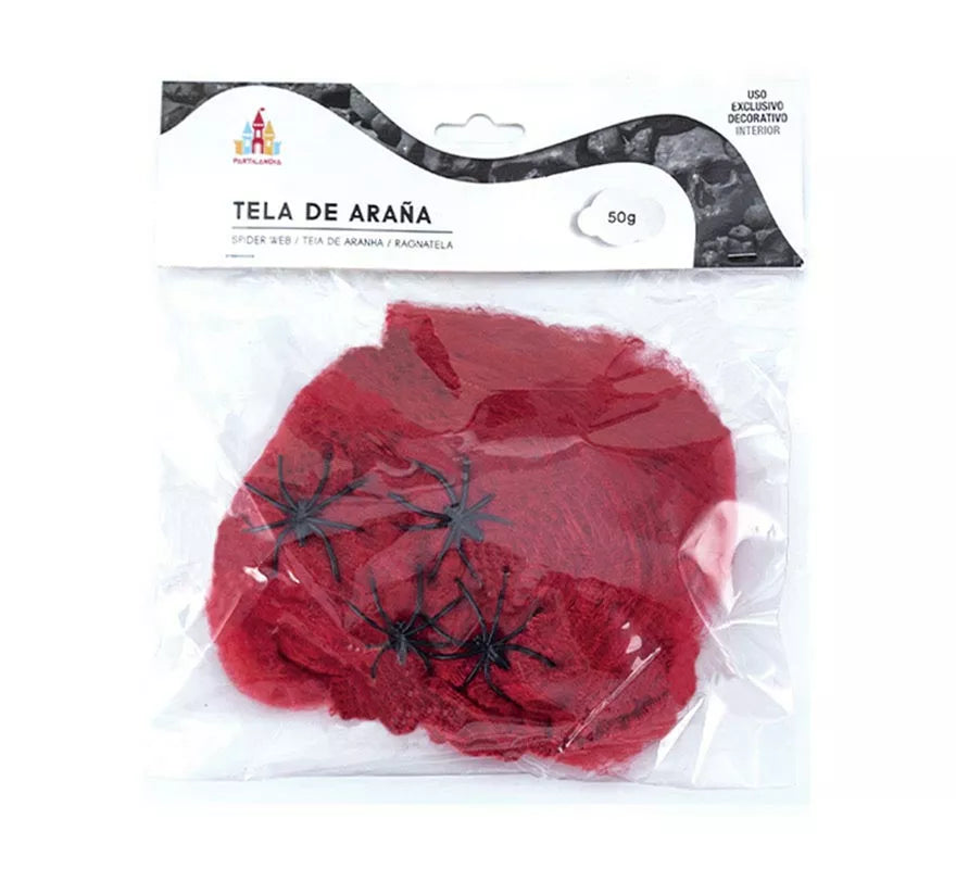 Translation missing: en.Telaraña con arañas de 50 g en varios colores