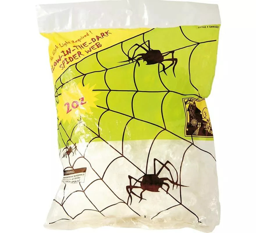 Translation missing: en.Telaraña con brillo en la oscuridad 57 gr