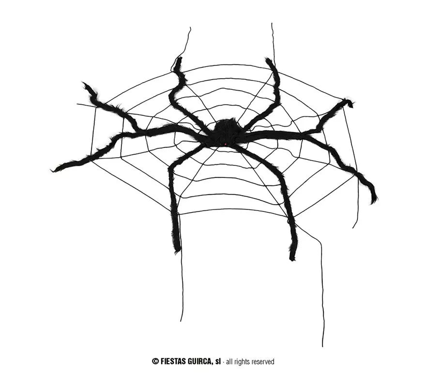 Telaraña de 200 cm con Araña de 150 cm